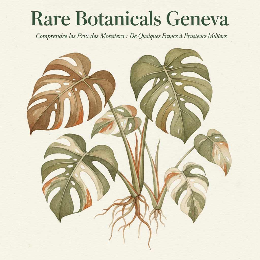 Monstera Preise: Warum einige teuer sind - Albo, Thai Constellation &  Deliciosa | Rare Botanicals Genf