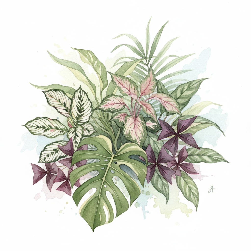 philodendron birkin halfmoon Birkin Philodendron main image 0